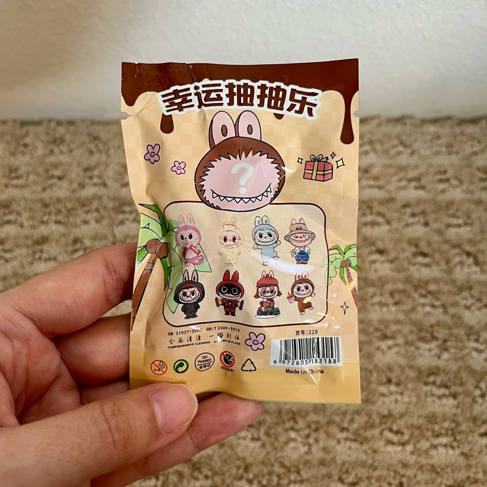 The Monsters LABUBU Mystery Eraser blind bag unopened “cute little baby” - Picture 2 of 3